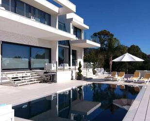 Terrassa de Casa o xalet de lloguer en Calvià amb Aire condicionat, Piscina i Moblat