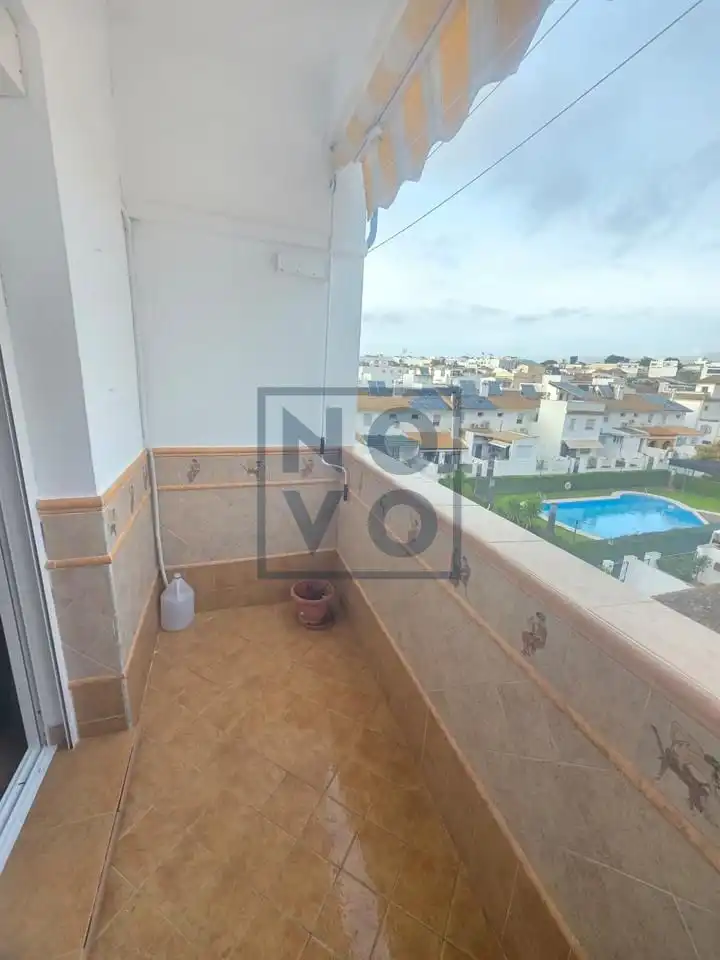 Terrasse von Wohnung zum Verkauf in Lebrija mit Klimaanlage, Terrasse und Möbliert