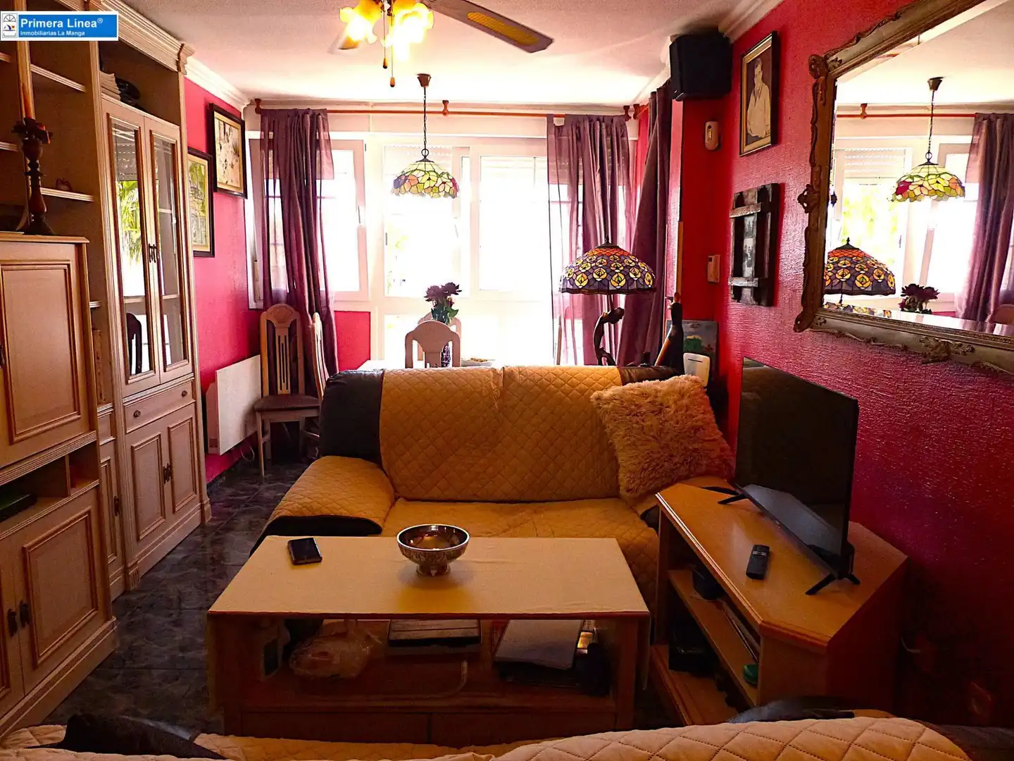 Sala de estar de Ático en venta en Cartagena con Calefacción, Terraza y Piscina comunitaria
