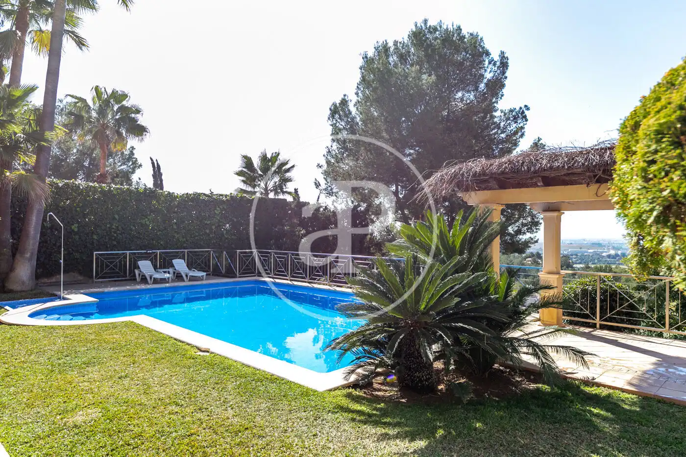 Garden of Houses for rent in Bunyola  with Air Conditioner, Heating and Private garden