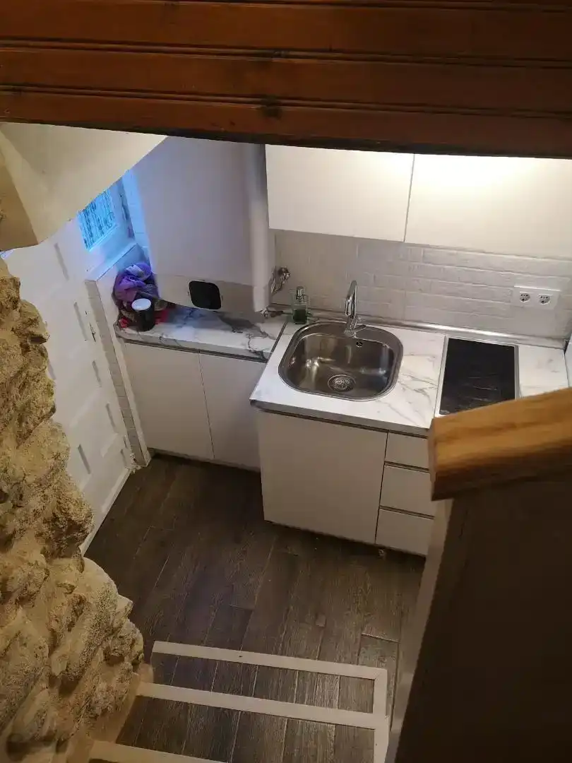 Cocina de Casa adosada en venta en Candelario con Lavadora, Microondas y Balcón