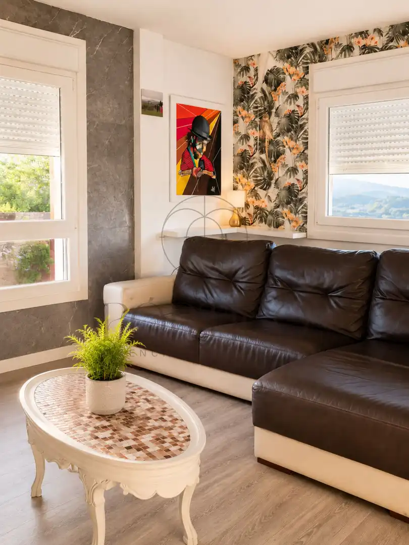 Sala de estar de Casa o chalet de alquiler en Gondomar con Jardín privado, Piscina y Amueblado
