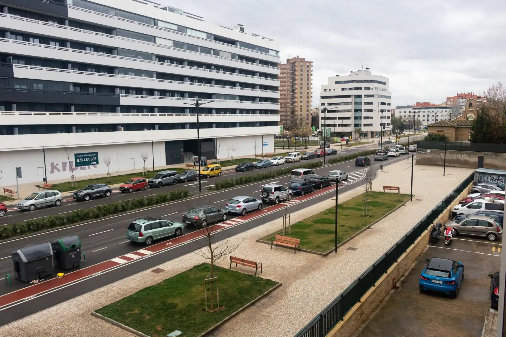 Exterior view of Flat for sale in Zaragoza  with Air Conditioner, Heating and Storage room