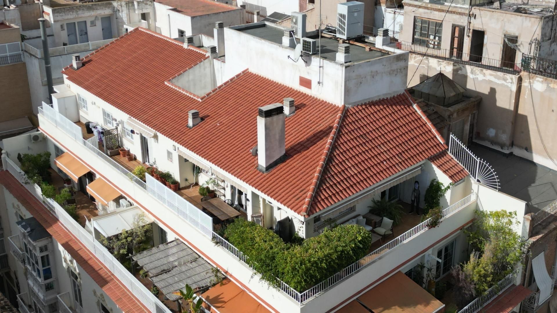 Vista exterior de Àtic en venda en Cartagena amb Aire condicionat i Terrassa