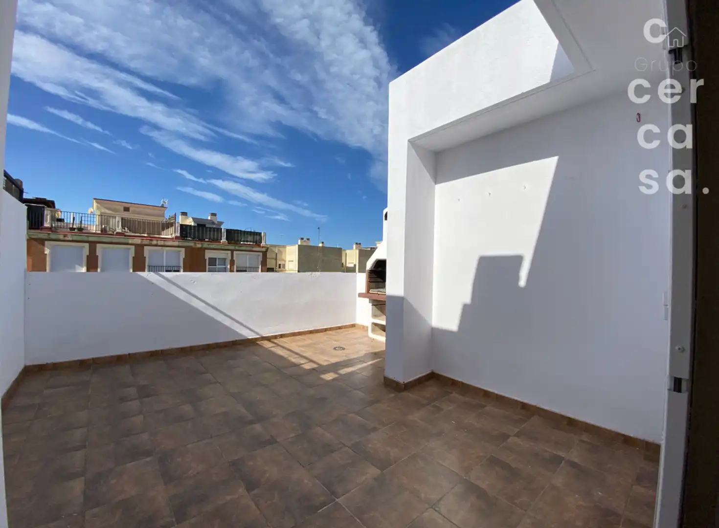 Terraza de Casa adosada en venta en Tavernes Blanques con Terraza, Trastero y Balcón