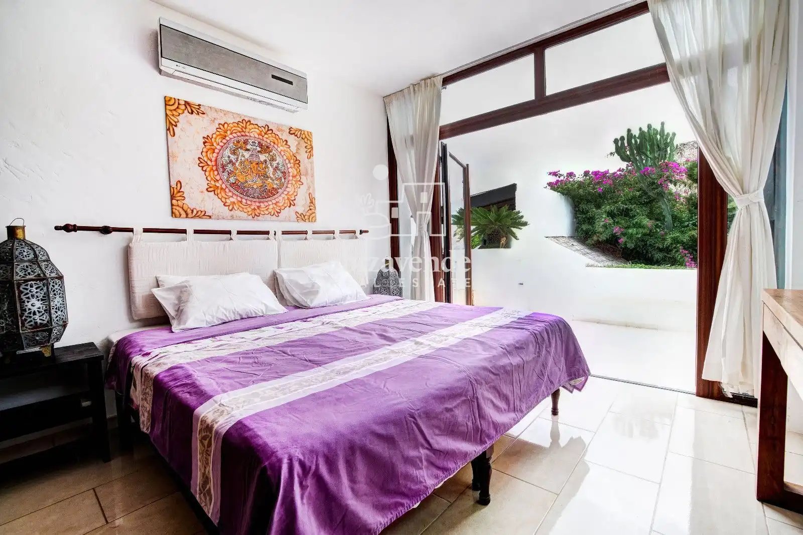 Bedroom of Houses for sale in Santa Eulària des Riu  with Air Conditioner, Private garden and Terrace