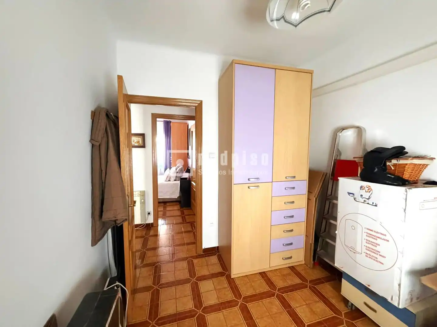 Bedroom of Flat for sale in Madrid  with Air Conditioner and Heating