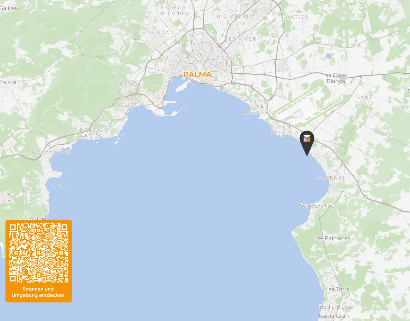 Wohnungen zum Verkauf in  Palma de Mallorca mit Klimaanlage, Heizung und Terrasse