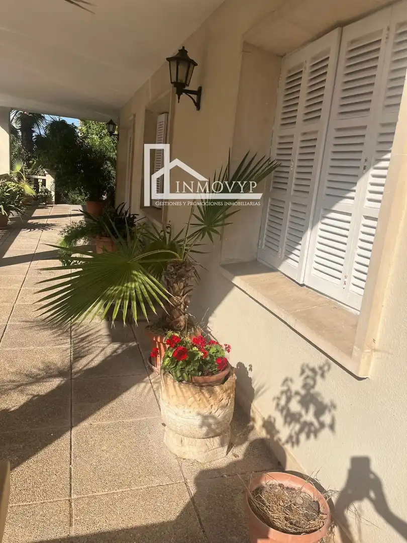Terrasse von Haus oder Chalet zur Miete in  Palma de Mallorca mit Klimaanlage und Privatgarten