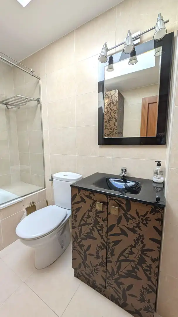 Bathroom of Flat for rent in Piélagos  with Heating, Terrace and Furnished