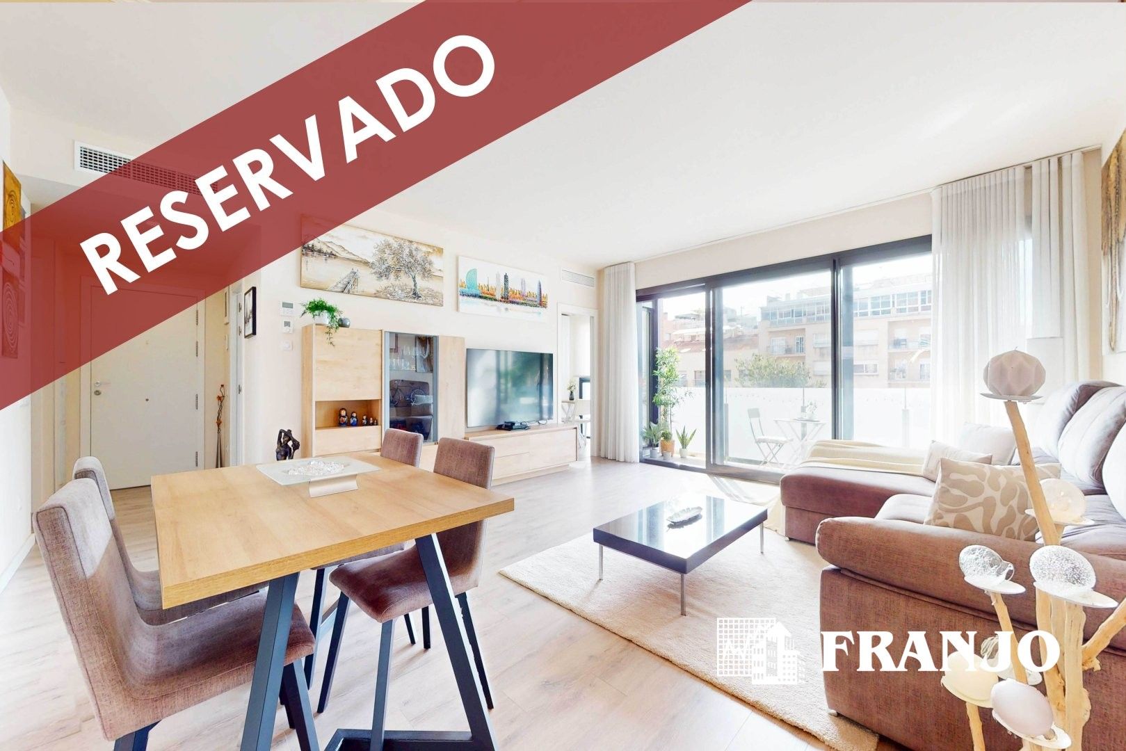 Vista exterior de Piso en venta en Sabadell con Aire acondicionado, Calefacción y Piscina
