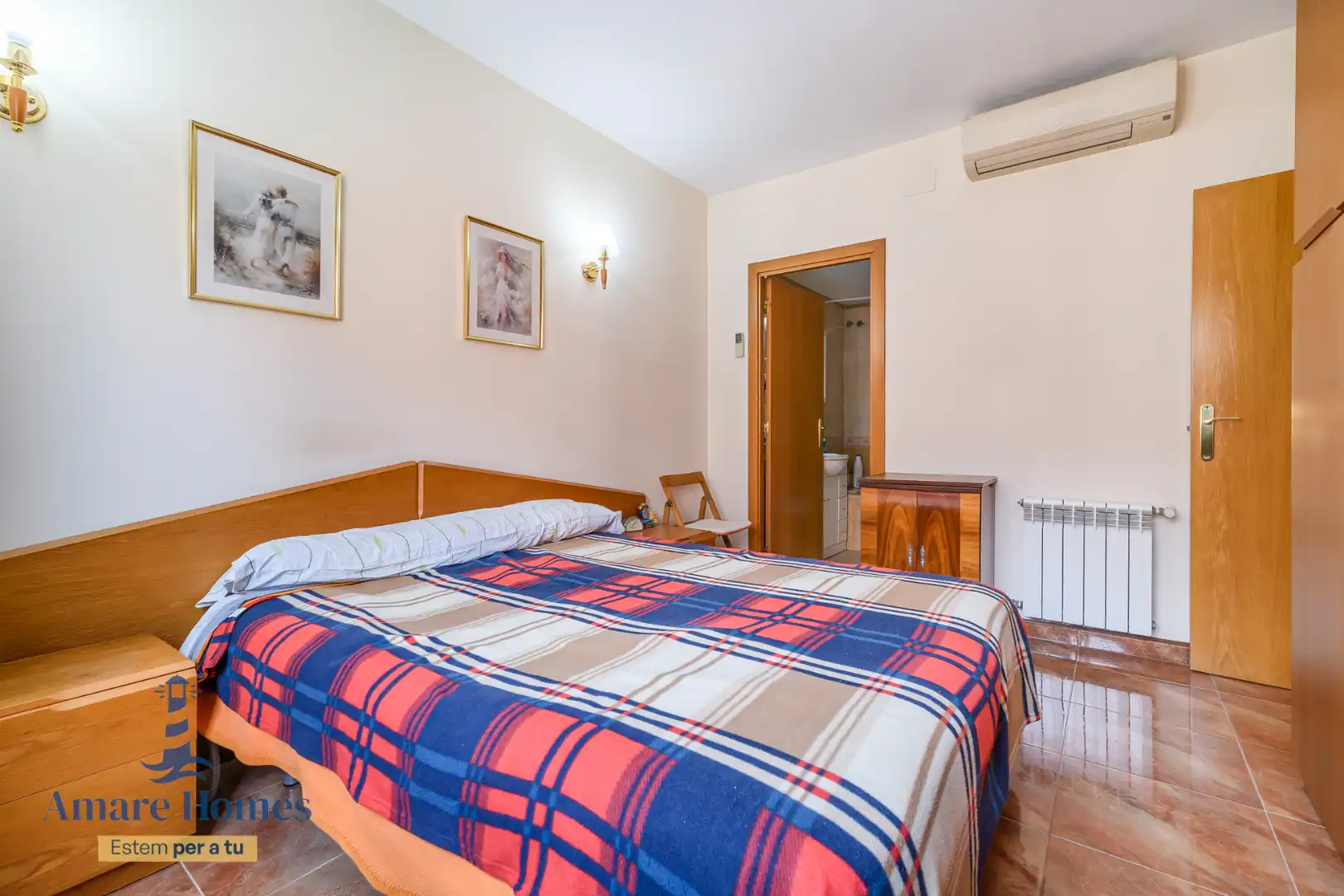 Bedroom of Flat for sale in Gavà  with Air Conditioner, Heating and Terrace