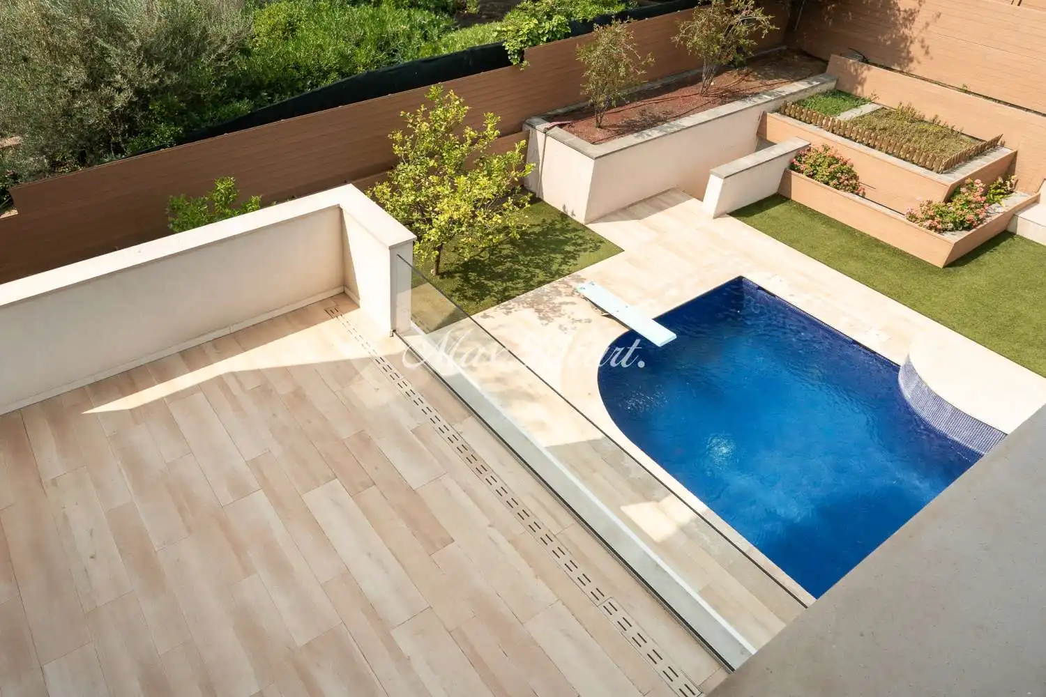Piscina de Casa o chalet en venta en Barcelona con Aire acondicionado, Calefacción y Terraza