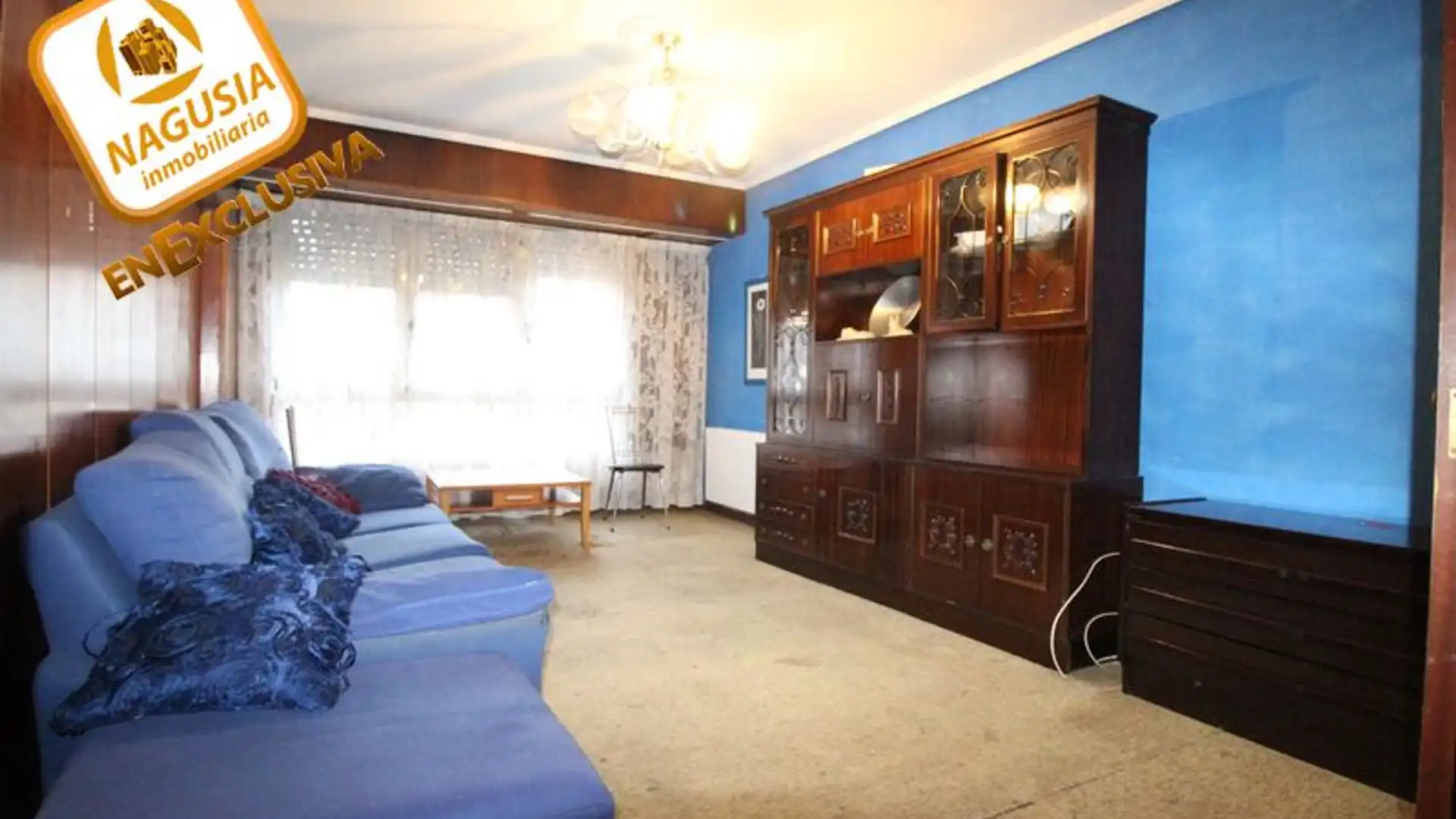 Living room of Flat for sale in Basauri   with Heating