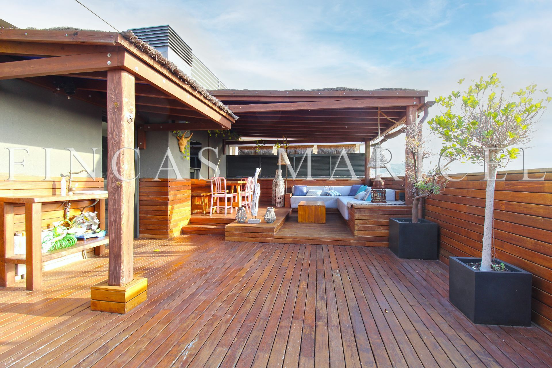 Terrace of Attic for sale in Sitges  with Air Conditioner, Heating and Terrace