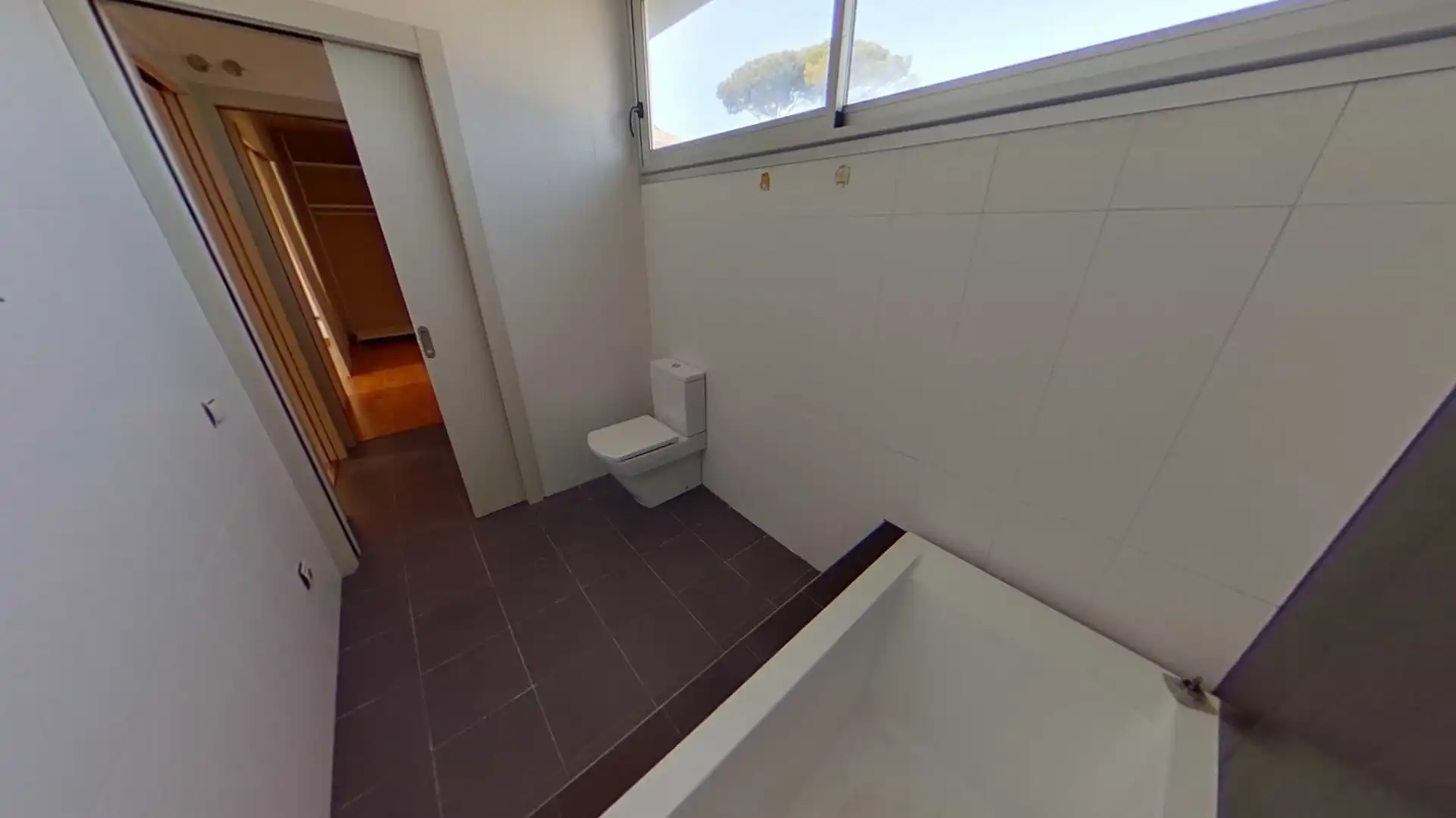 Baño de Casa o chalet en venta en Canovelles con Jardín privado, Parquet y Terraza