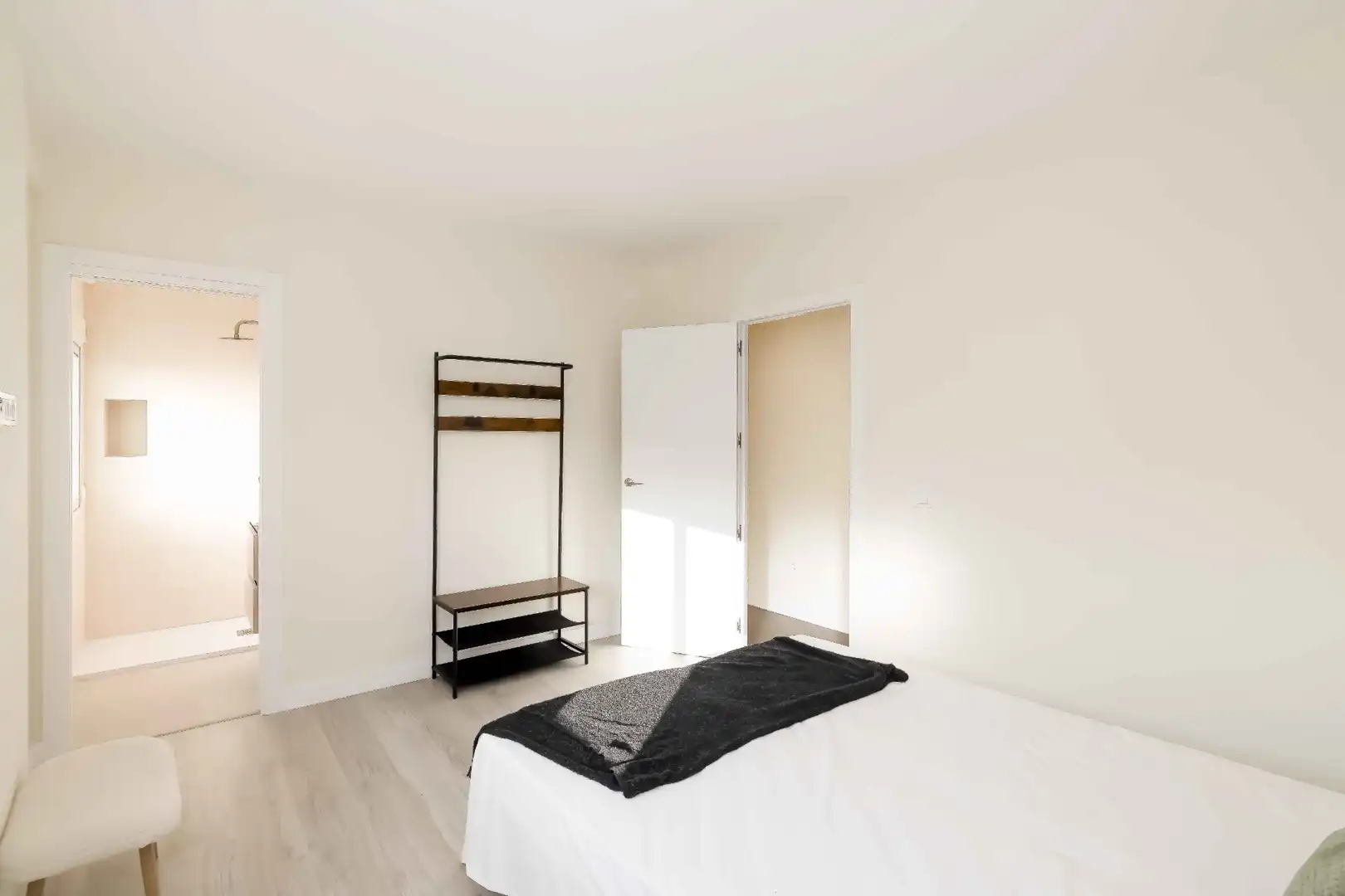 Schlafzimmer von Wohnung zum Verkauf in Málaga mit Klimaanlage, Heizung und Terrasse