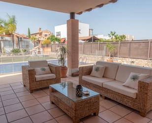 Terrace of House or chalet for sale in  Murcia Capital  with Air Conditioner, Heating and Private garden