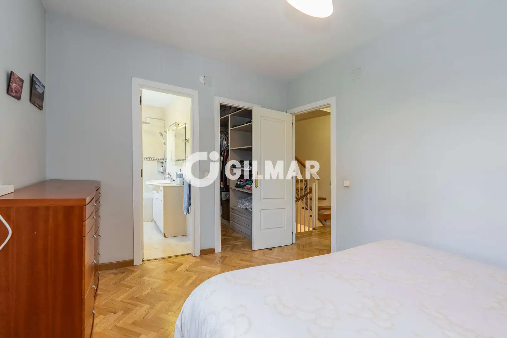 Bedroom of Detached homes for sale in Madrid  with Heating and Private garden