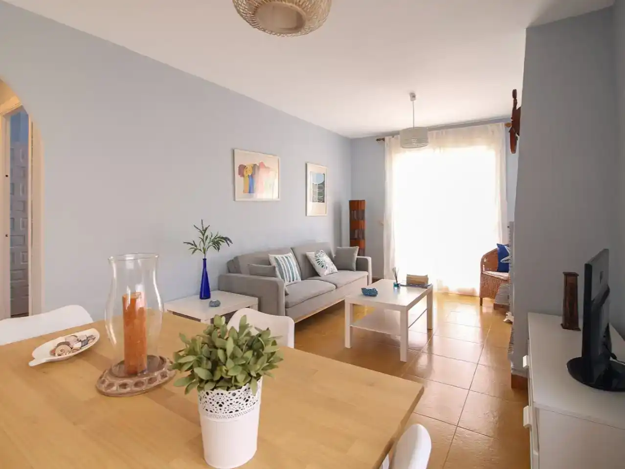 Sala de estar de Piso en venta en Atlanterra