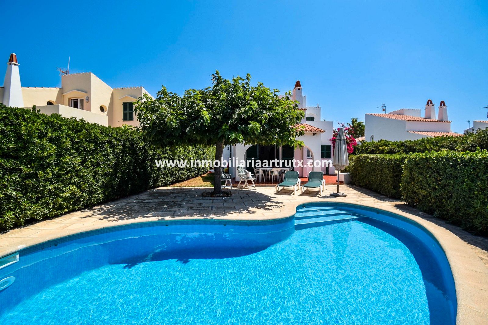 Garden of House or chalet for sale in Ciutadella de Menorca  with Air Conditioner, Private garden and Swimming Pool