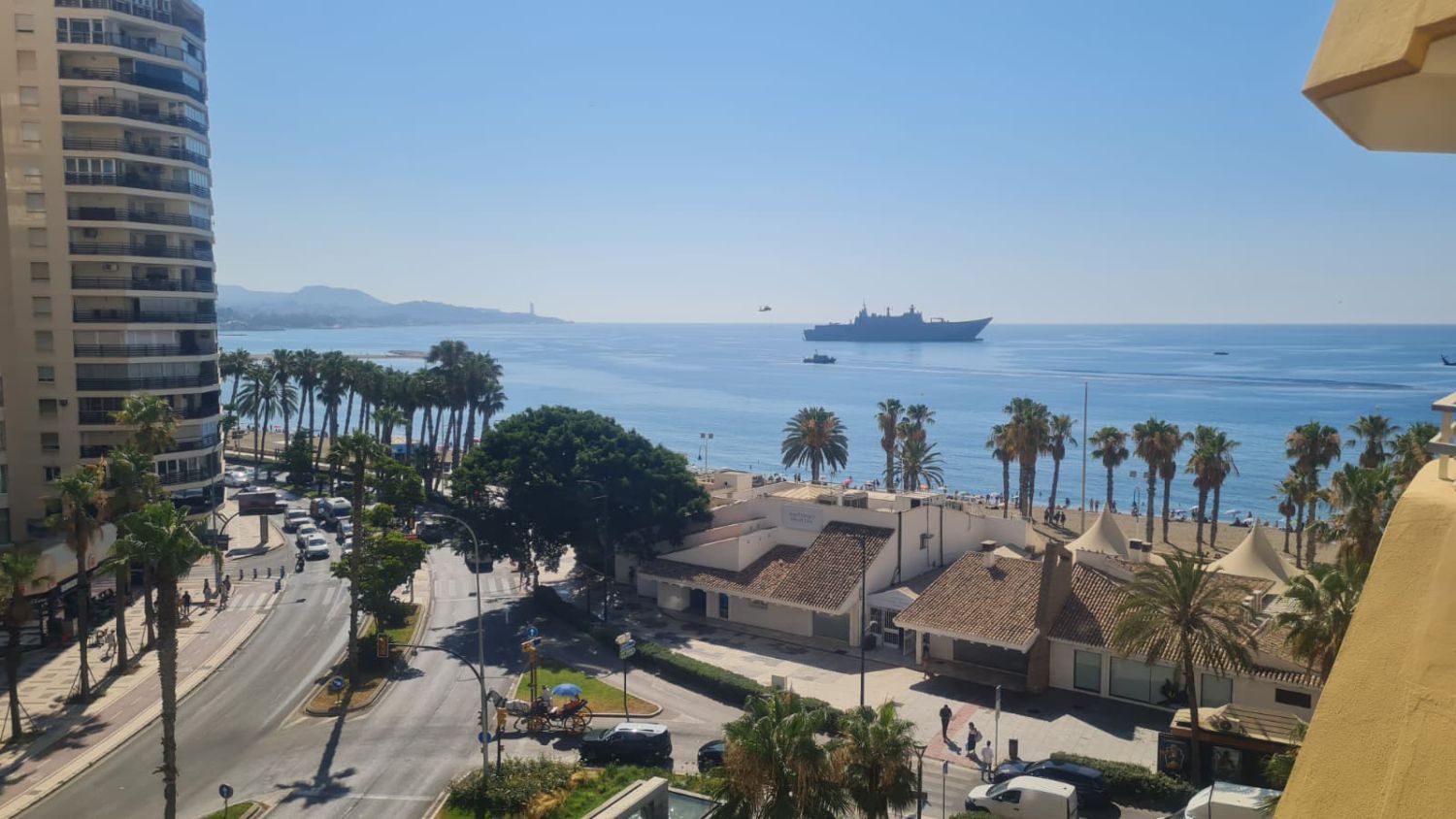 Vista exterior de Pis de lloguer en Málaga Capital amb Aire condicionat, Calefacció i Terrassa