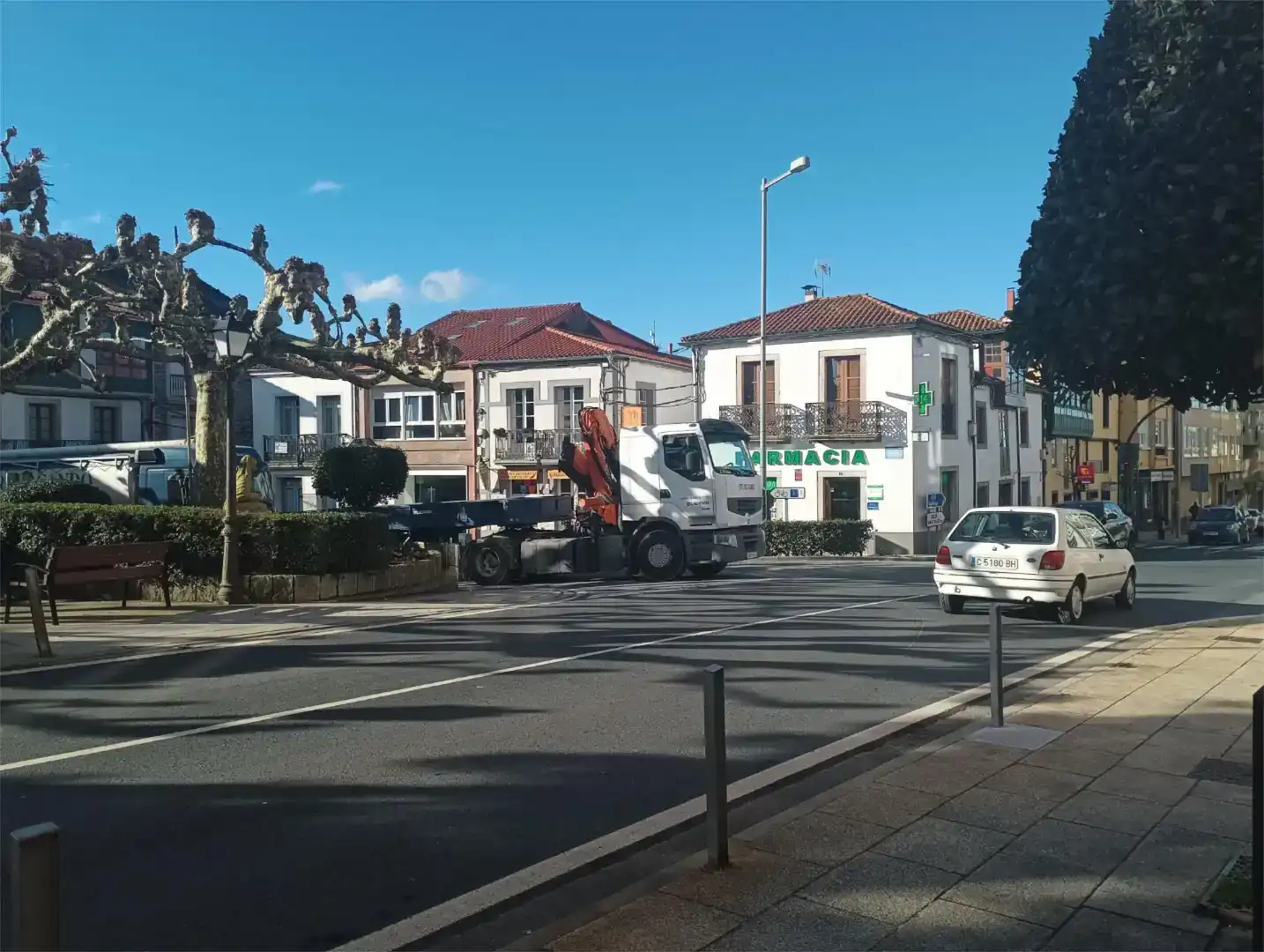 Exterior view of Commercial properties for sale in Arzúa  with Air Conditioner