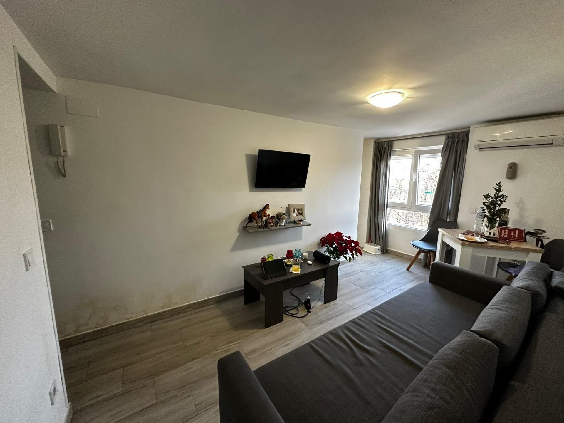 Living room of Flat for sale in  Madrid Capital