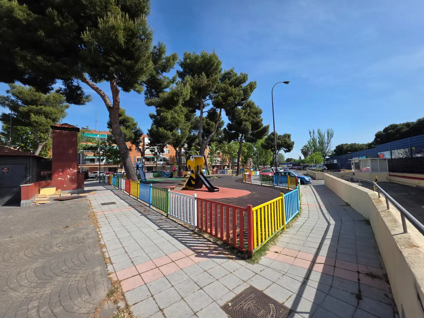 Vista exterior de Piso en venta en Getafe con Calefacción
