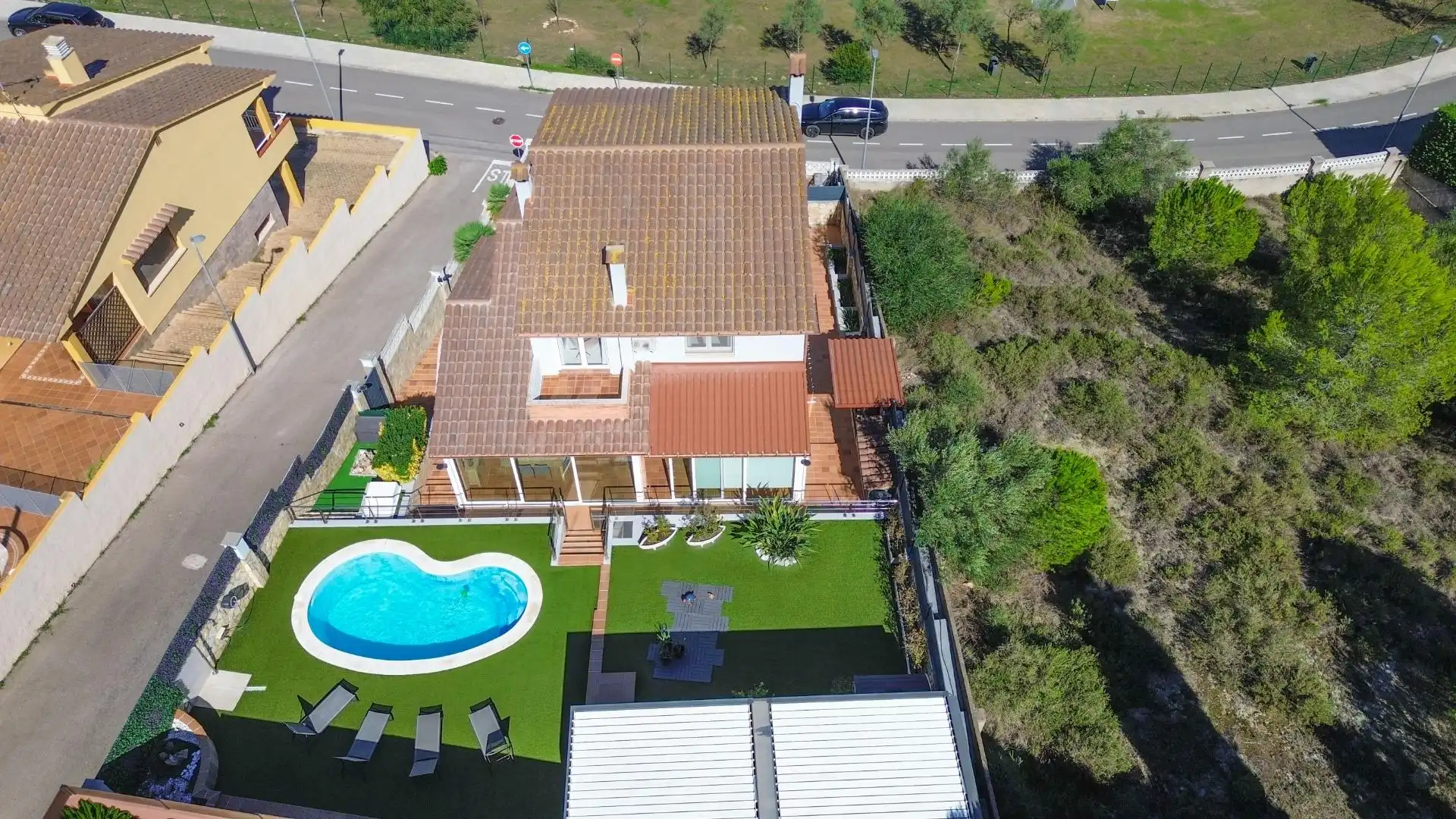 Vista exterior de Casa o xalet en venda en Eixample Residencial