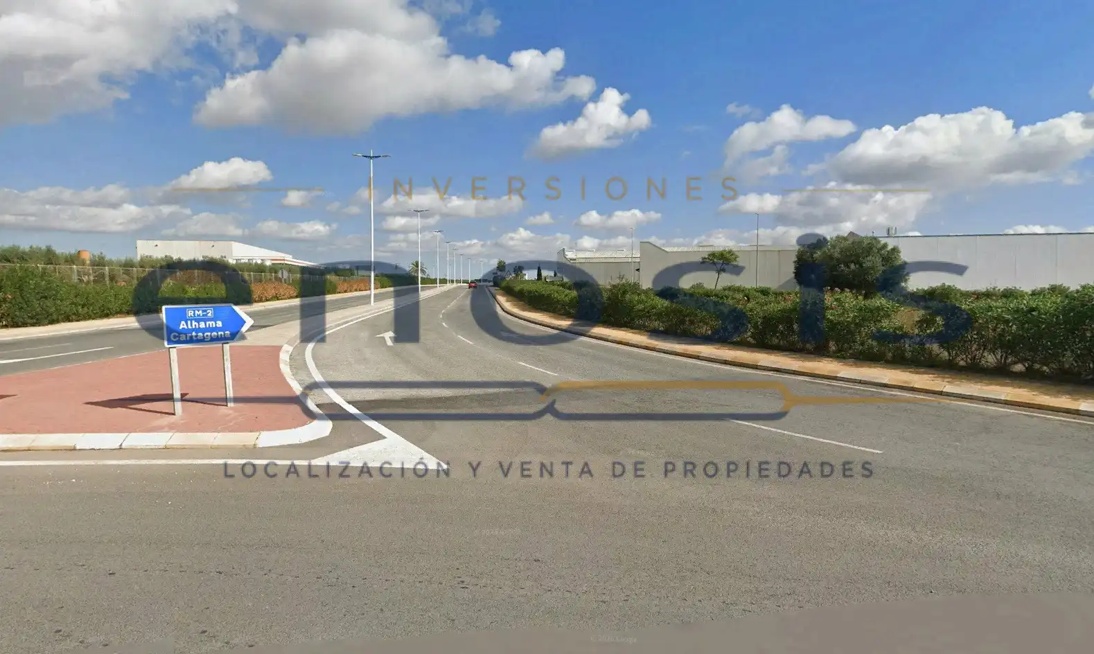 Vista exterior de Terreny industrial en venda en Fuente Álamo de Murcia