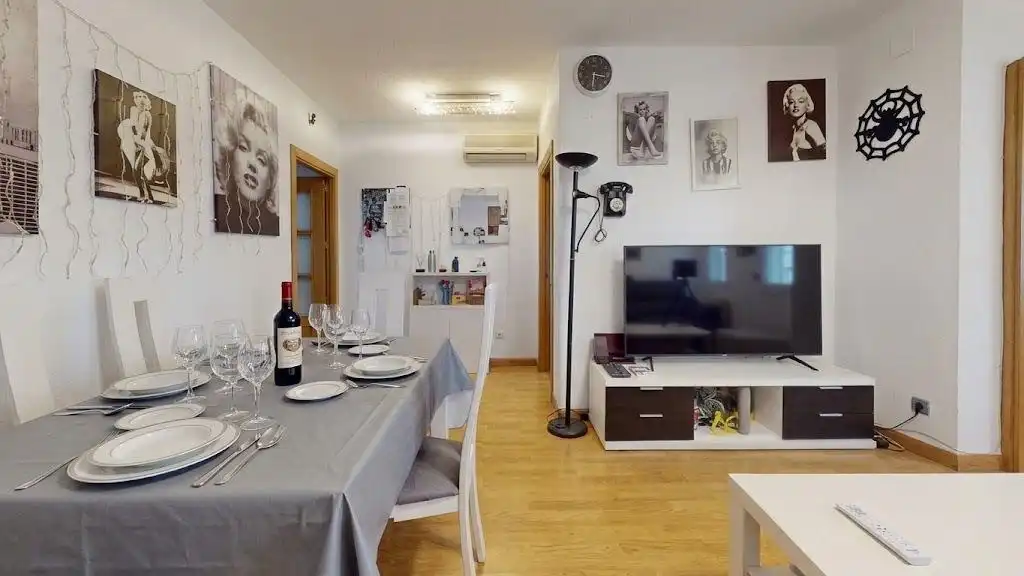 Dining room of Flat for sale in Puente de Vallecas