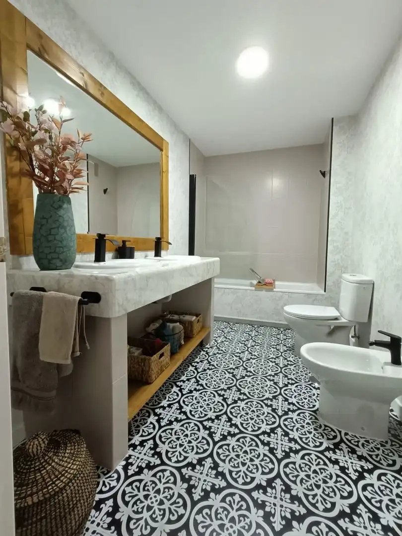 Bathroom of Houses for sale in Ciudad Real  with Air Conditioner, Heating and Private garden