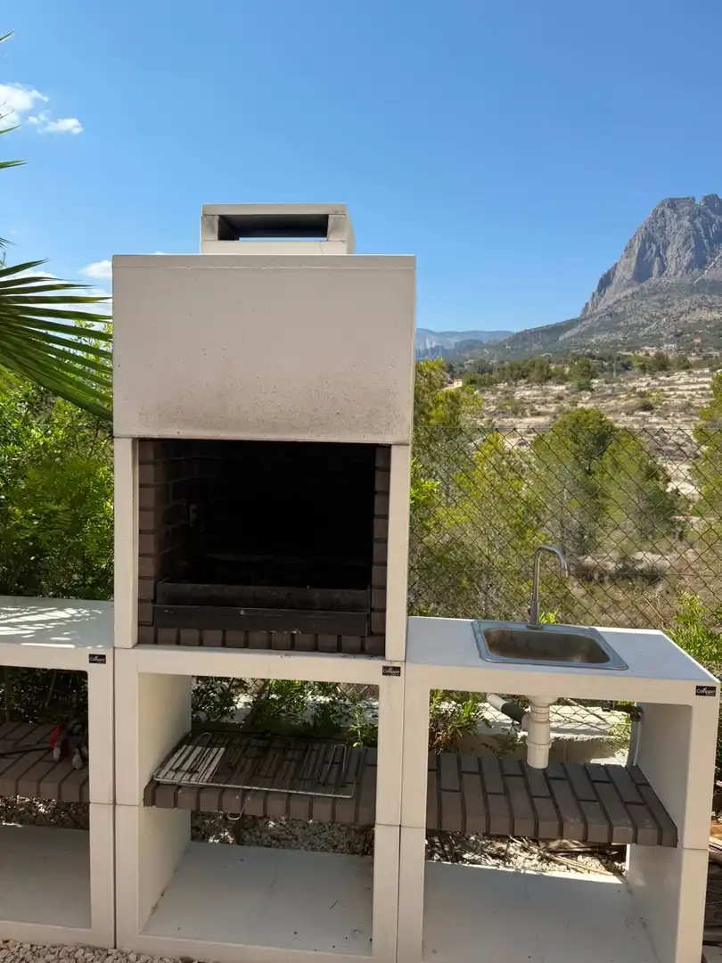 Balcony of Houses for rent in Finestrat  with Air Conditioner, Heating and Private garden