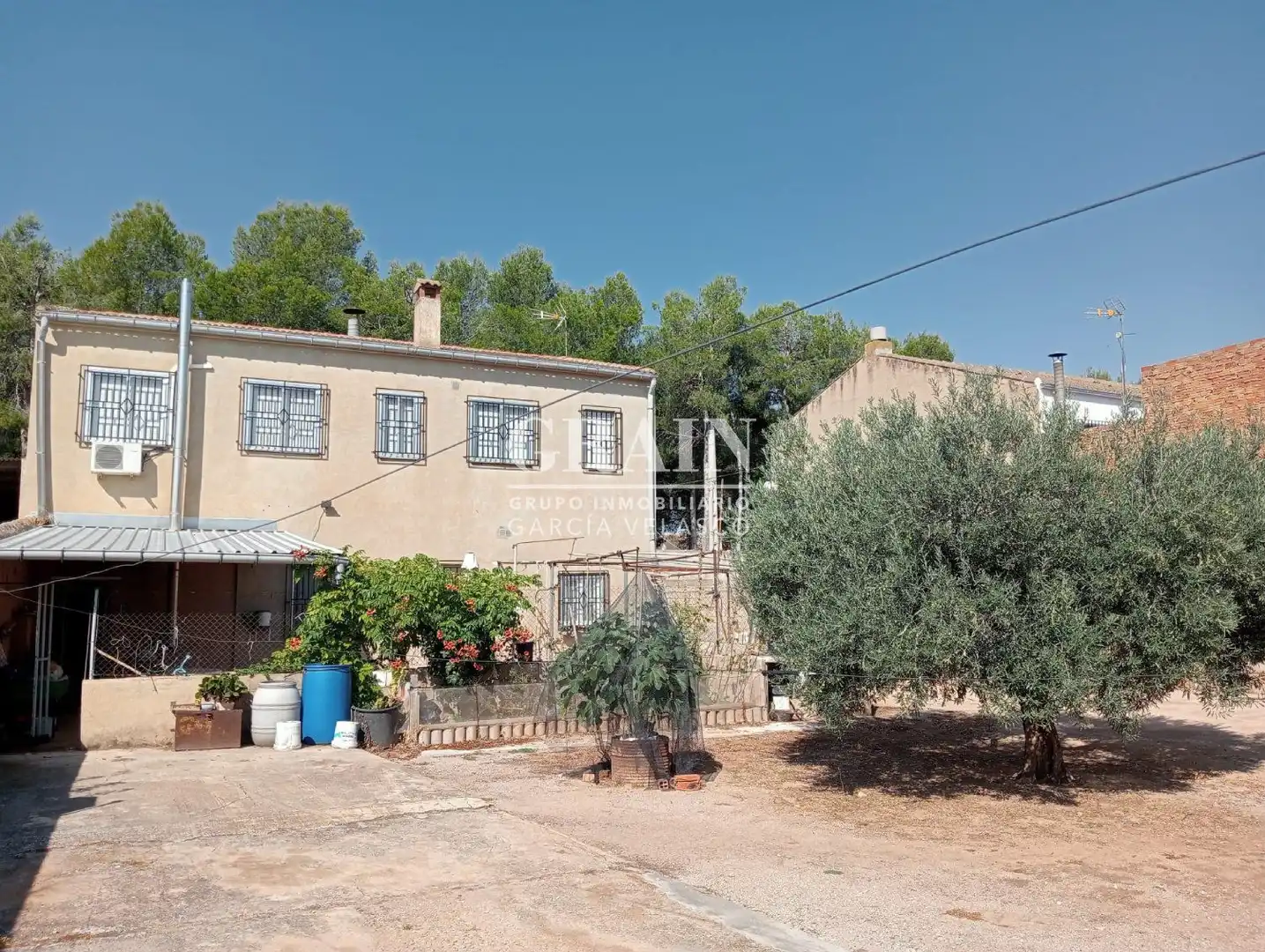 Vista exterior de Casa o chalet en venta en Pozohondo con Aire acondicionado, Calefacción y Balcón