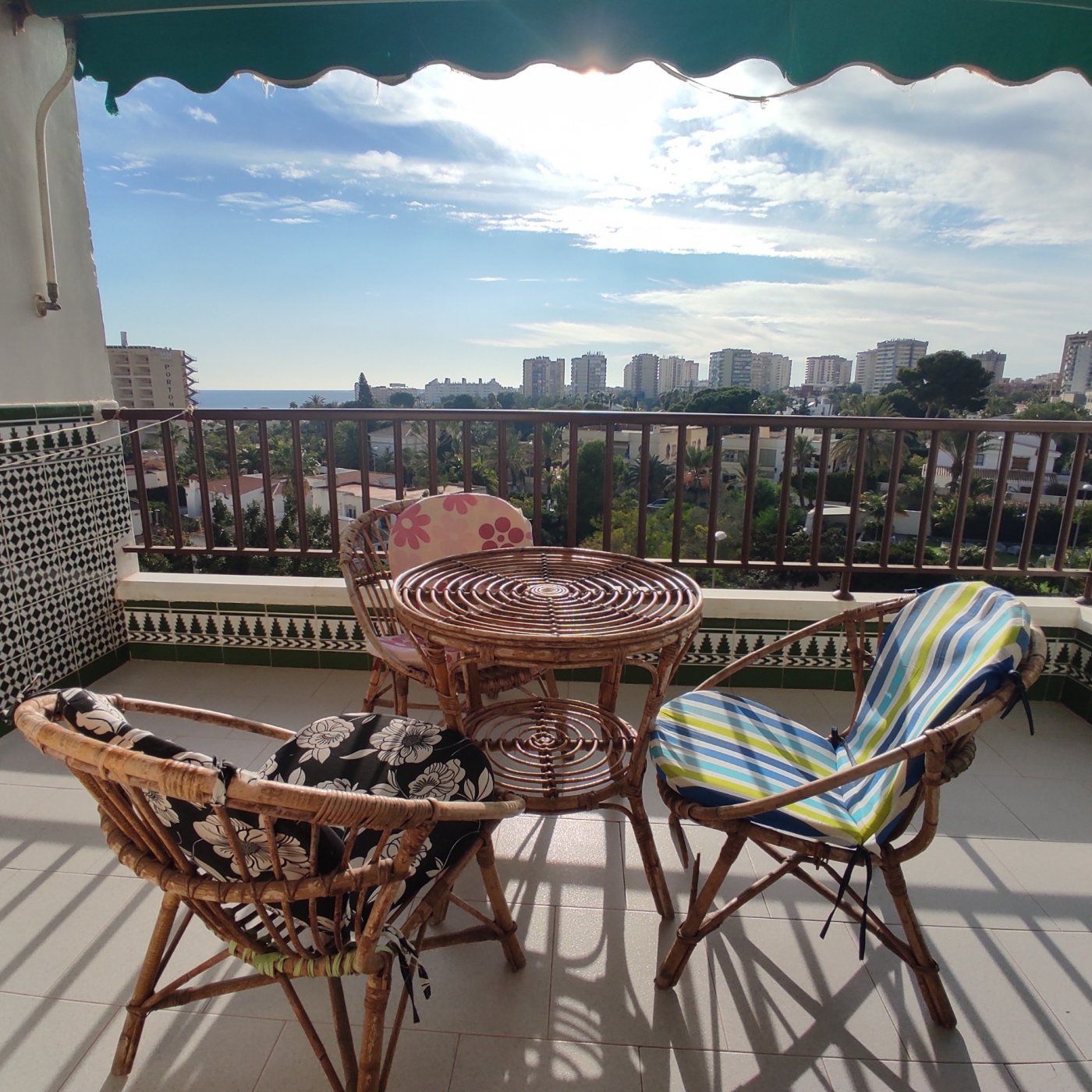 Terrassa de Apartament de lloguer en Roquetas de Mar amb Calefacció i Terrassa