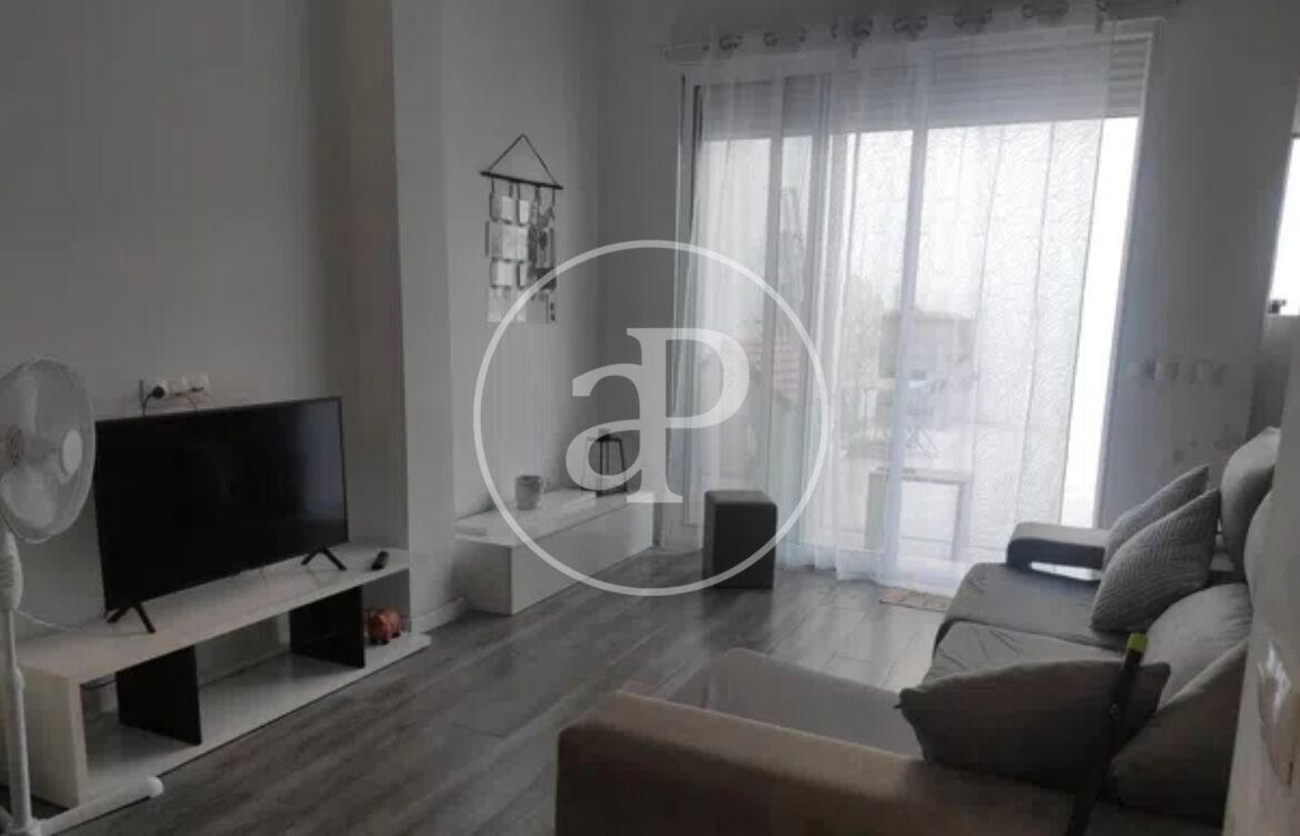 Sala d'estar de Pis de lloguer en  Valencia Capital amb Aire condicionat, Calefacció i Terrassa