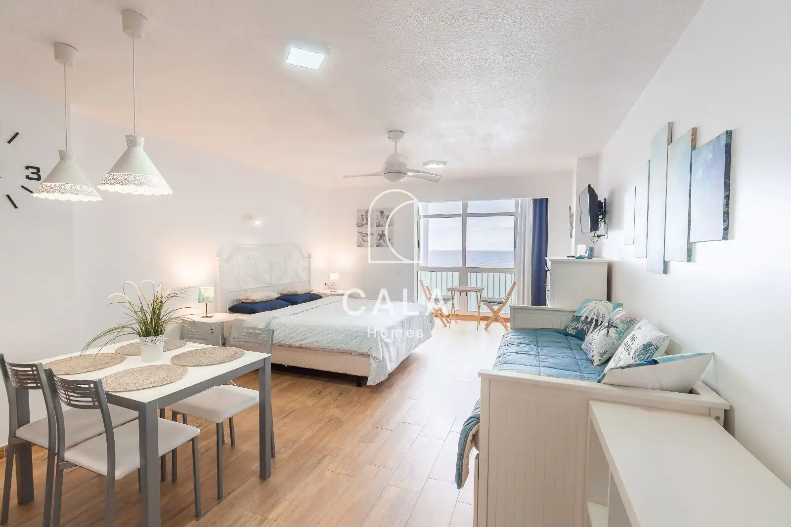 Bedroom of Flat for sale in Tacoronte  with Oven, Washing machine and Microwave