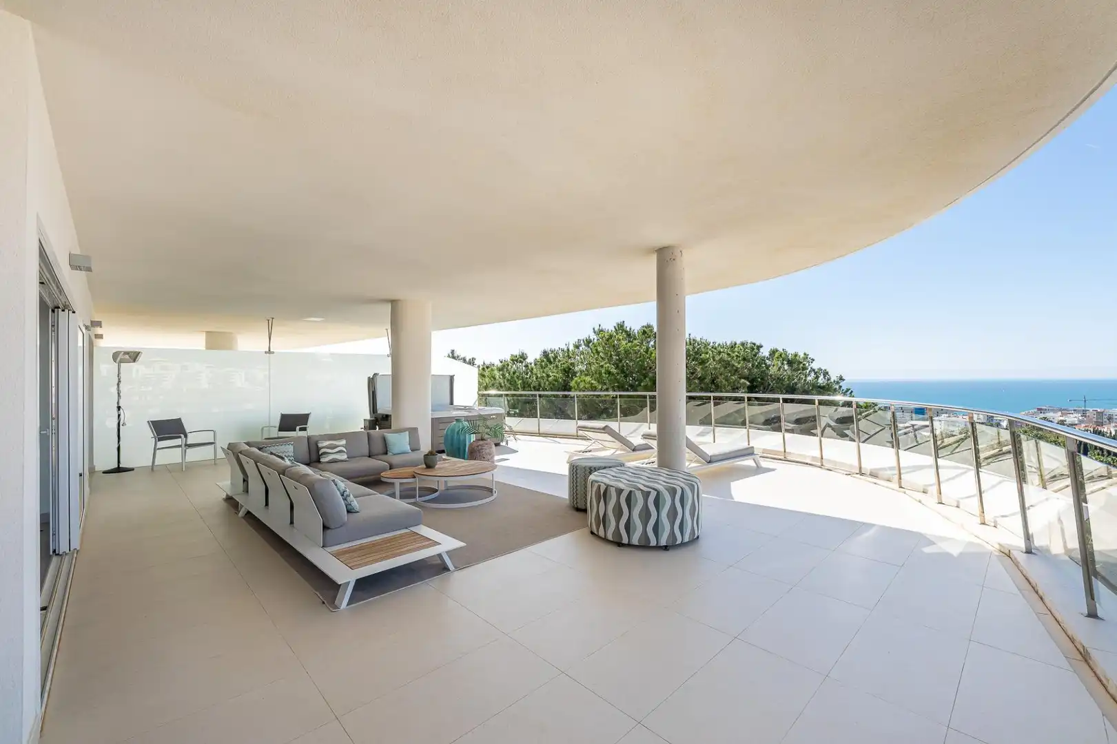 Terrassa de Apartament en venda en Benalmádena amb Aire condicionat, Calefacció i Terrassa