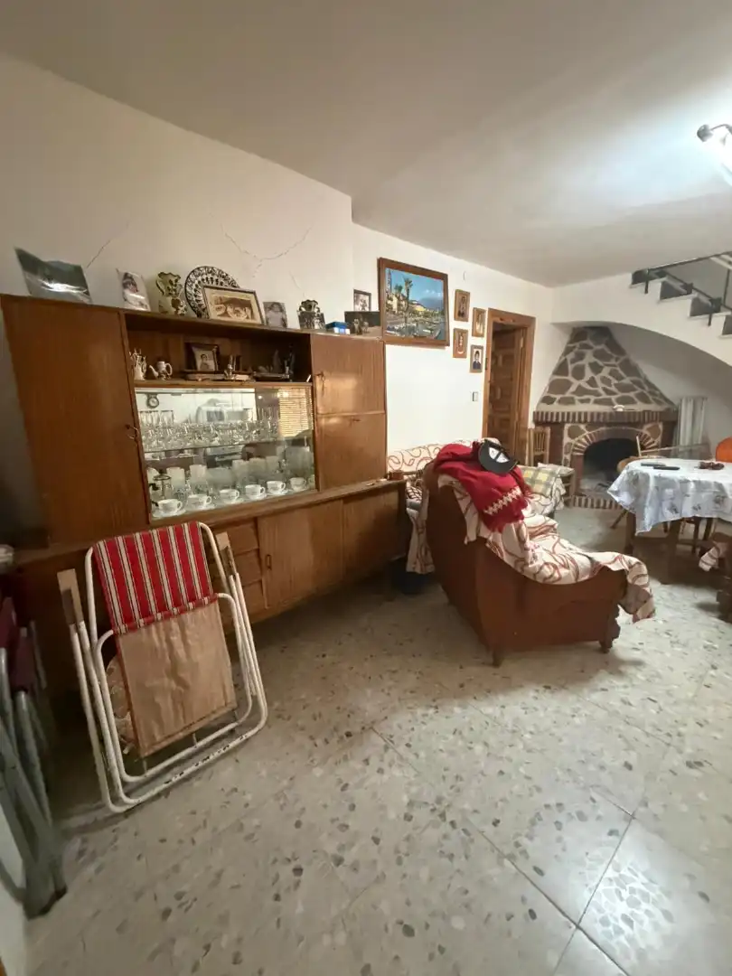 Sala de estar de Finca rústica en venta en Los Villares con Terraza, Trastero y Piscina
