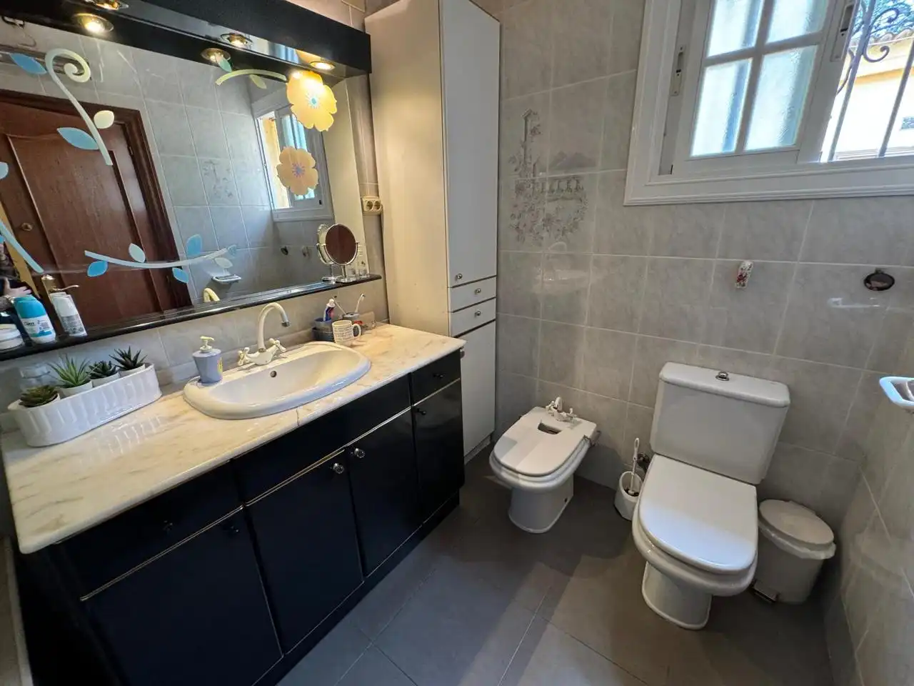 Baño de Finca rústica en venta en Sant Fost de Campsentelles con Calefacción, Jardín privado y Parquet