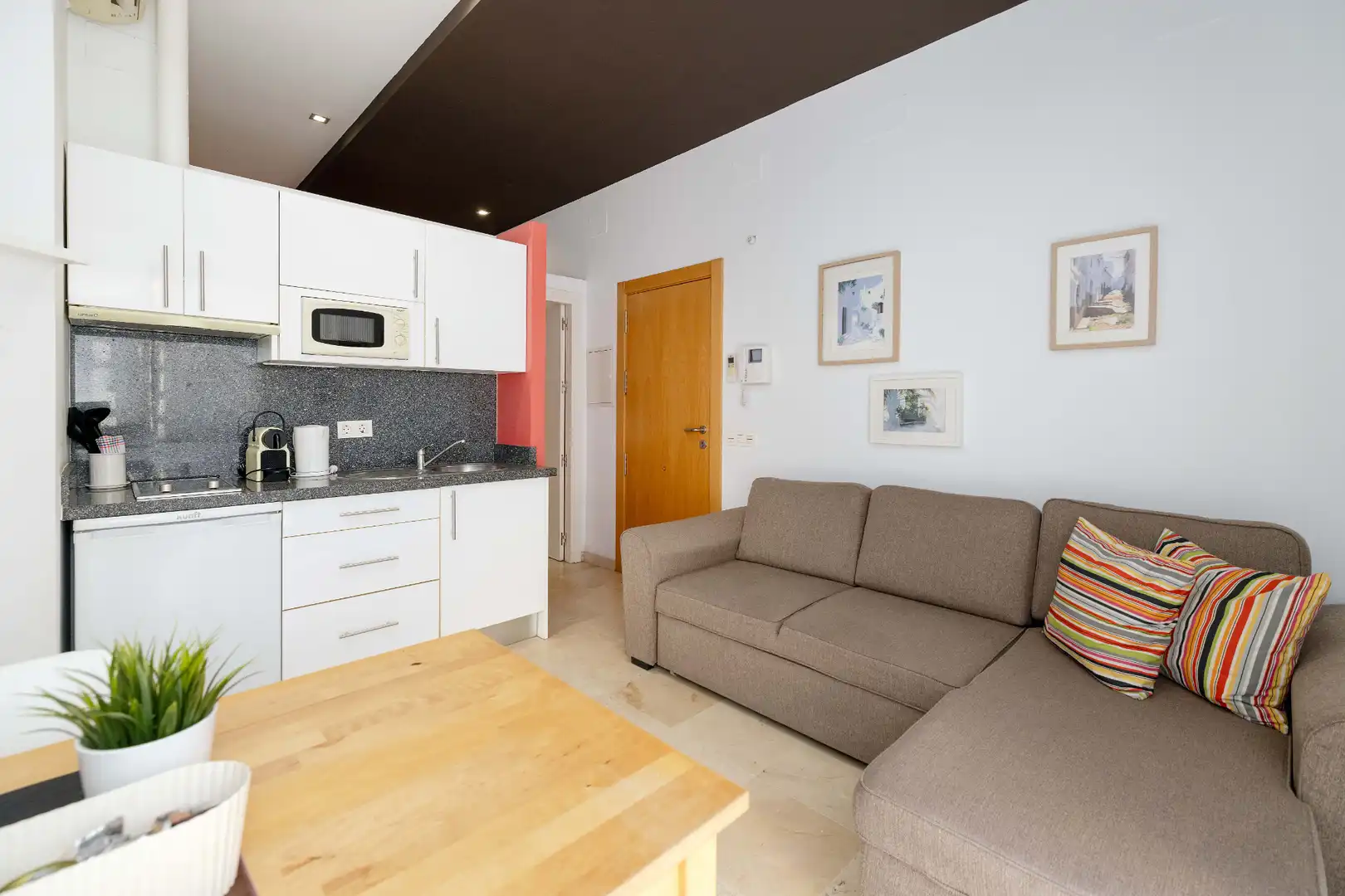 Sala de estar de Piso en venta en Málaga con Aire acondicionado, Calefacción y Amueblado