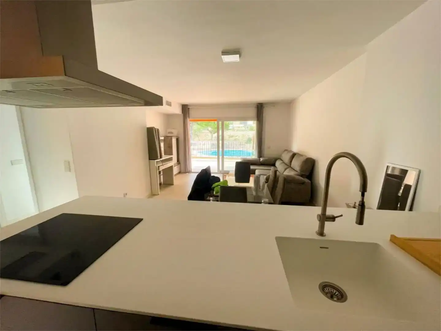 Wohnzimmer von Wohnung zum Verkauf in Andratx mit Klimaanlage und Schwimmbad