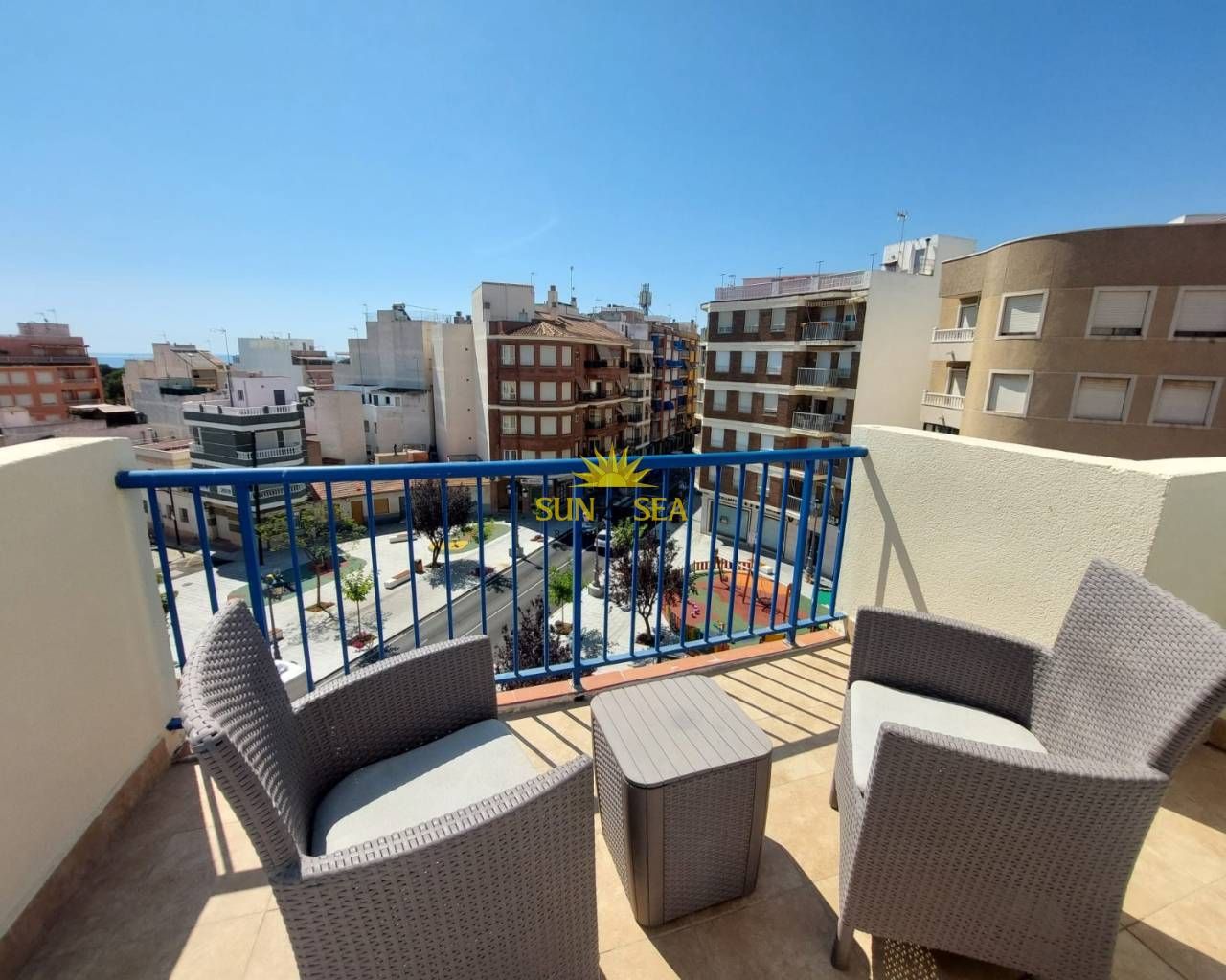 Balcony of Apartment to rent in Guardamar del Segura  with Air Conditioner, Heating and Terrace