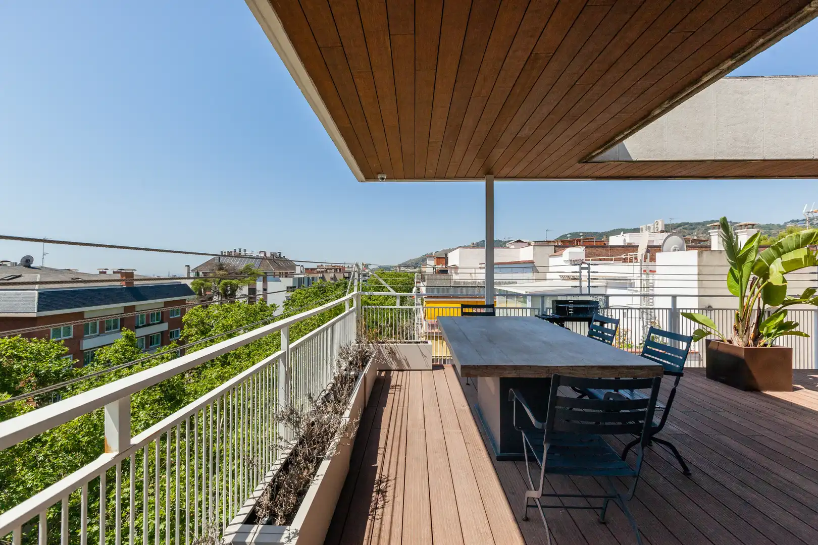Terrassa de Àtic de lloguer en Barcelona amb Aire condicionat, Calefacció i Parquet