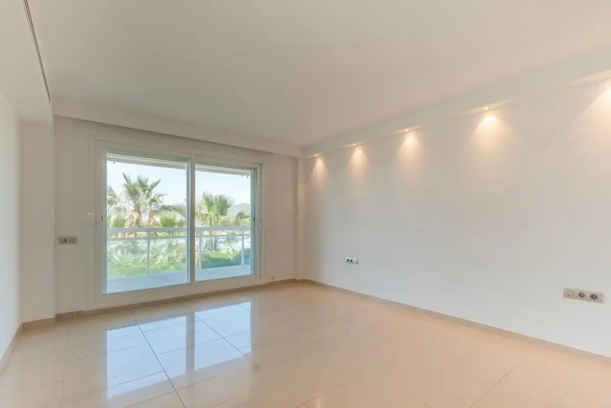 Sala d'estar de Pis de lloguer en Eivissa amb Aire condicionat i Calefacció