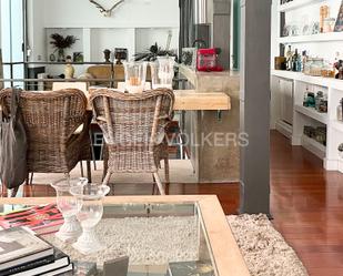 Living room of Duplex to rent in  Madrid Capital  with Air Conditioner