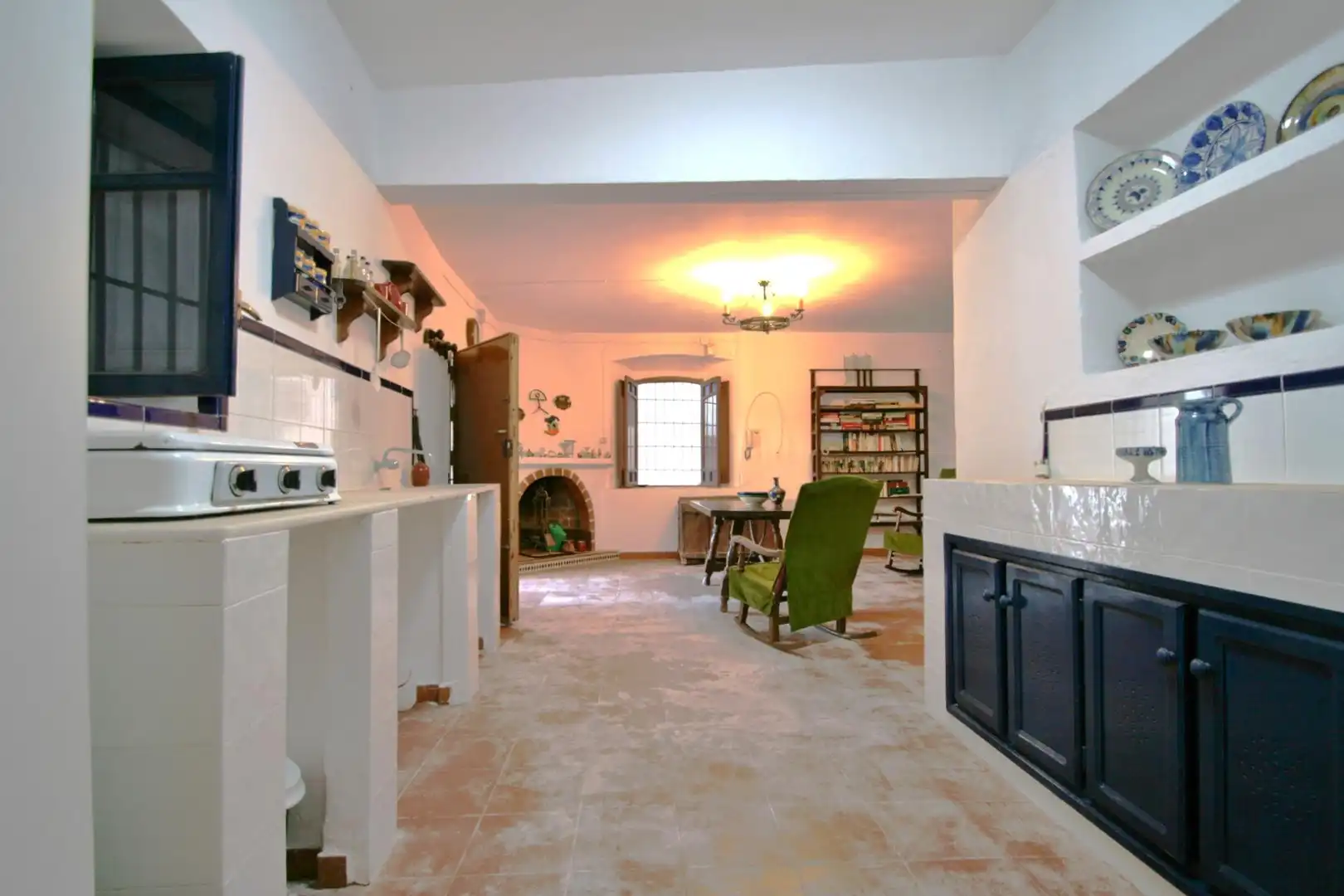 Küche von Haus oder Chalet zum Verkauf in Níjar mit Heizung, Terrasse und Abstellraum