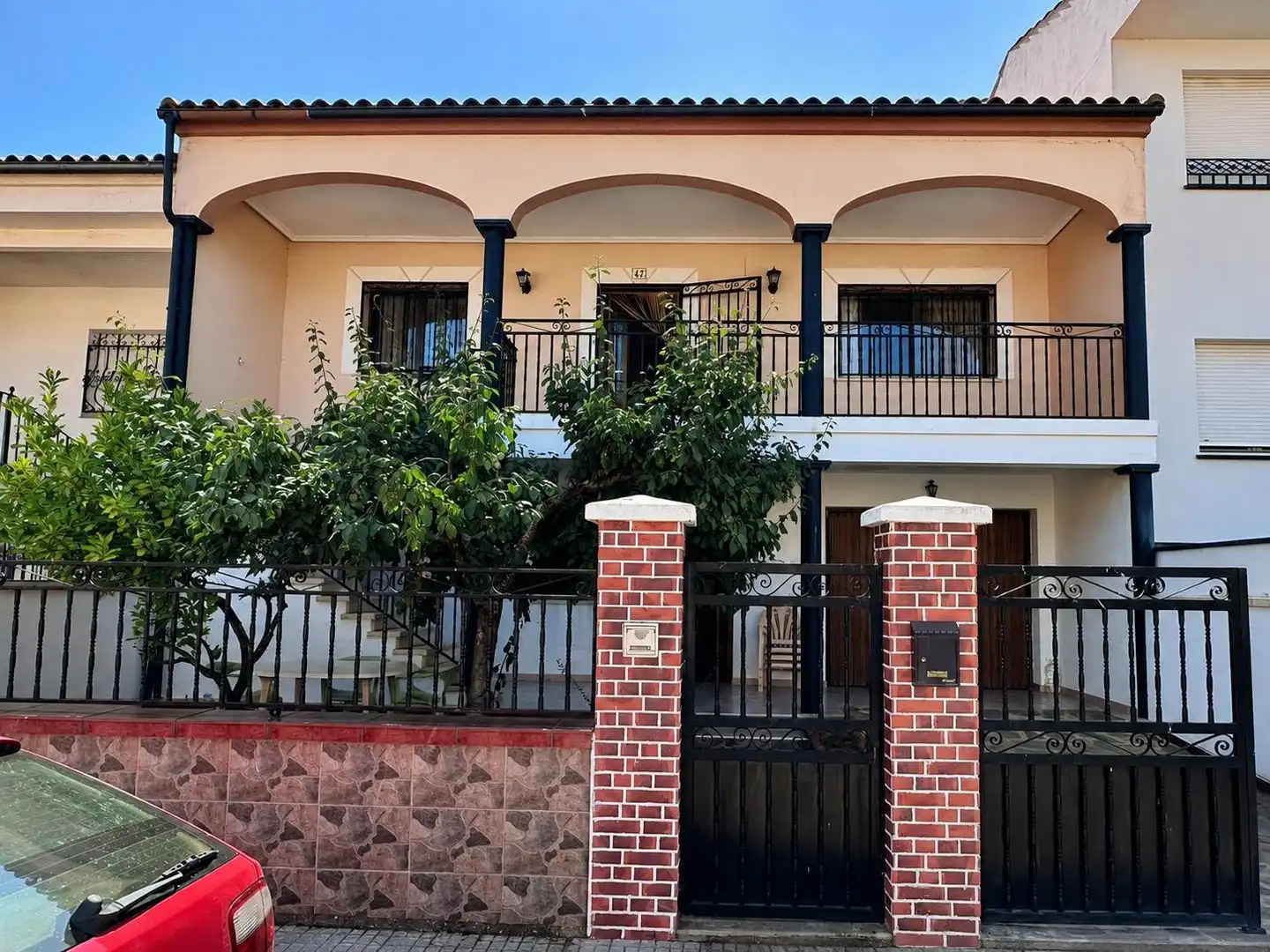 Vista exterior de Casa o chalet en venta en Madroñera con Aire acondicionado, Calefacción y Terraza