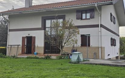 Exterior view of Single-family semi-detached for sale in Urduliz  with Heating, Private garden and Terrace